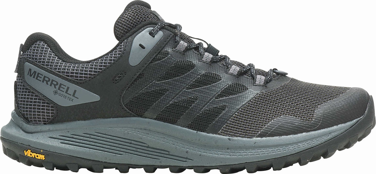 Merrell Nova 3 GORE-TEX Mens Trail Running Shoes - Black Best Shoe For Pavment And Trail