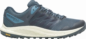 Merrell Nova 3 GORE-TEX Mens Trail Running Shoes - Blue Best Hybrid Running Shoes For Trail And Road