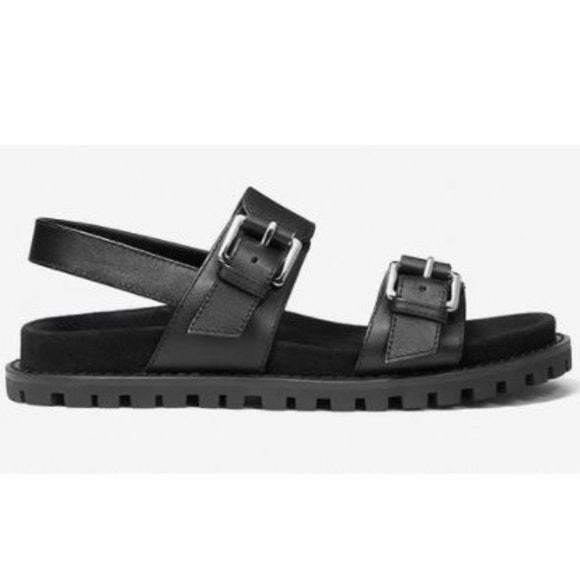 MICHAEL Michael Kors Judd Leather Sandal Sandals With Cross