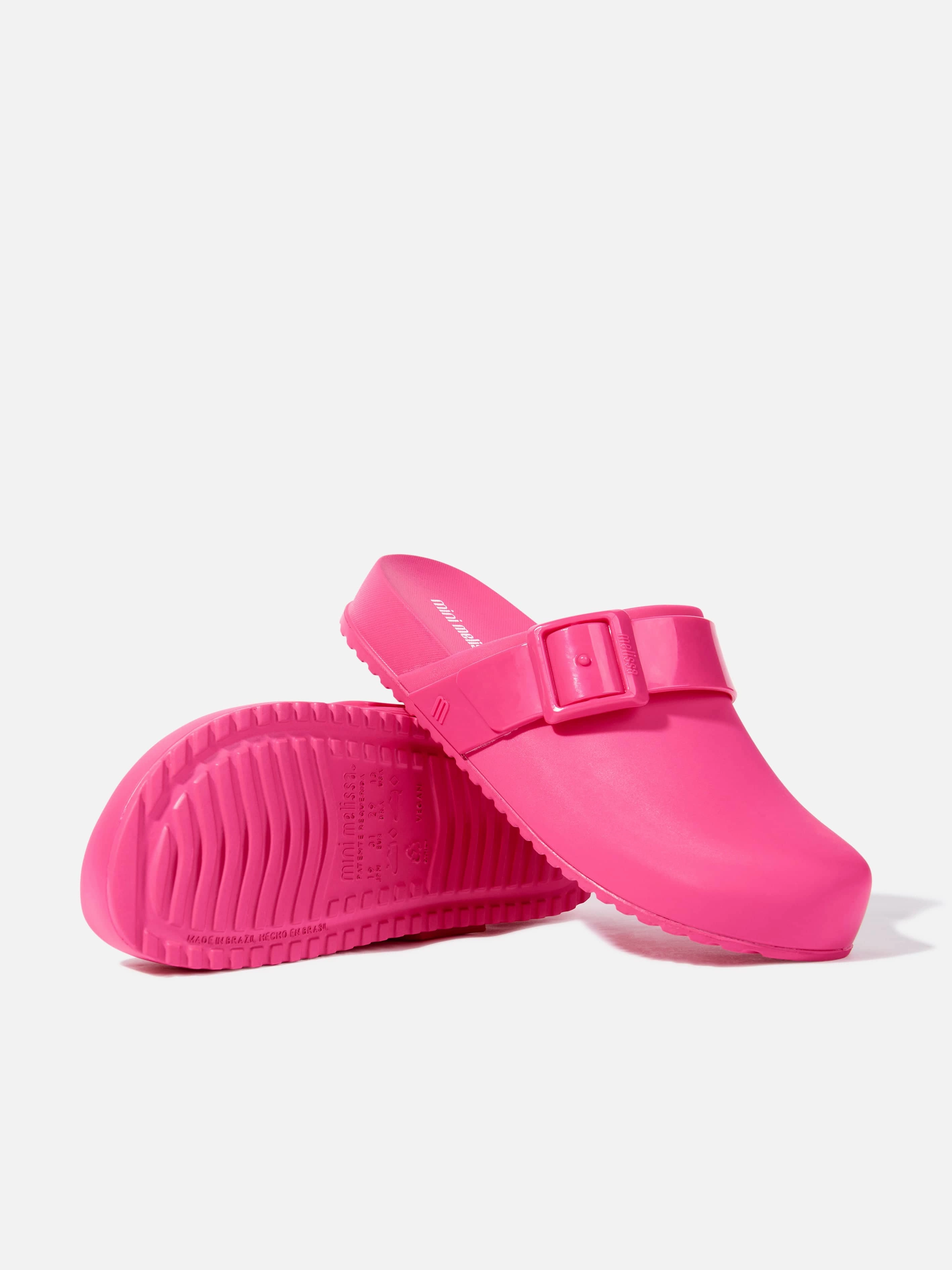 Leather Clogs Near Me Mini Melissa Girls Cozy Clogs in Pink