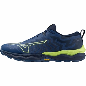 Mizuno Wave Daichi 8 Mens Trail Running Shoes - Blue Shoes Sandals