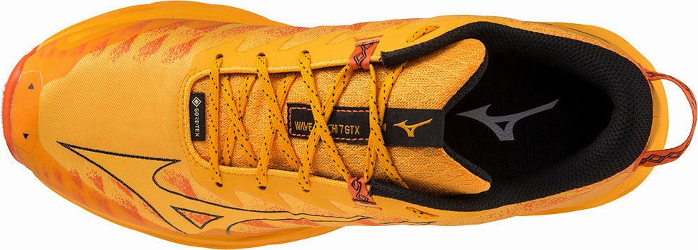 Mizuno Wave Daichi GORE-TEX Mens Trail Running Shoes - Orange Trail Airflow Hiking Shoes