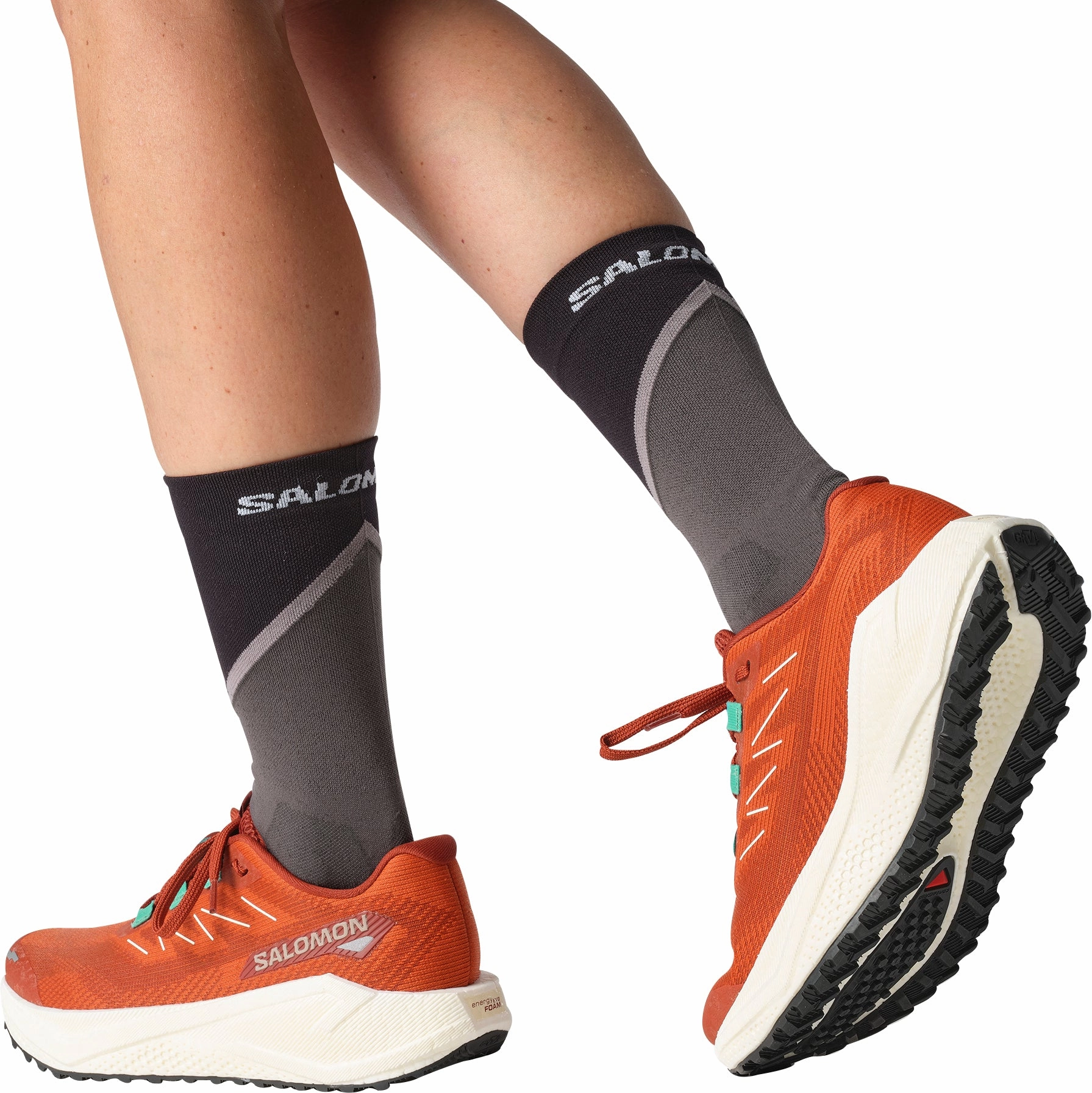 Motion Control Trail Shoes Salomon Aero Blaze 3 GRVL Womens Trail Running Shoes - Orange