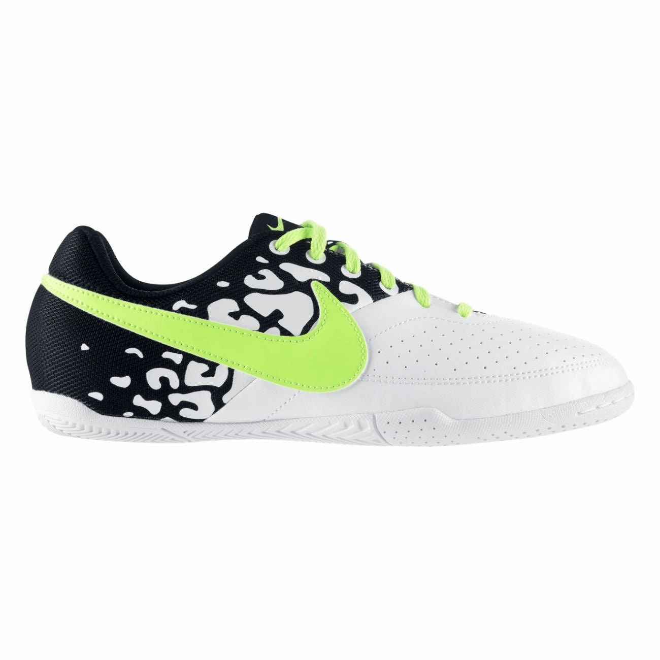 Nike JR Elastico II Indoor Soccer Shoes - White/Flash Lime/Black Nike Shoes Sale Air Max