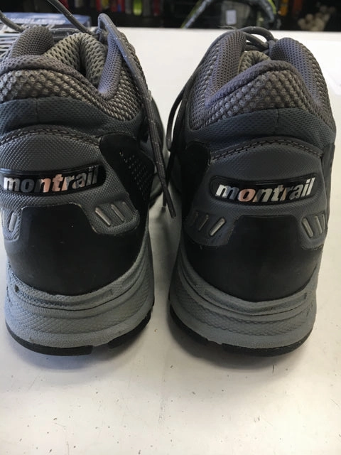 Hiking Leather Boots Montrail Gore-Tex Blue/Black Womens 8 Used Hiking Boots