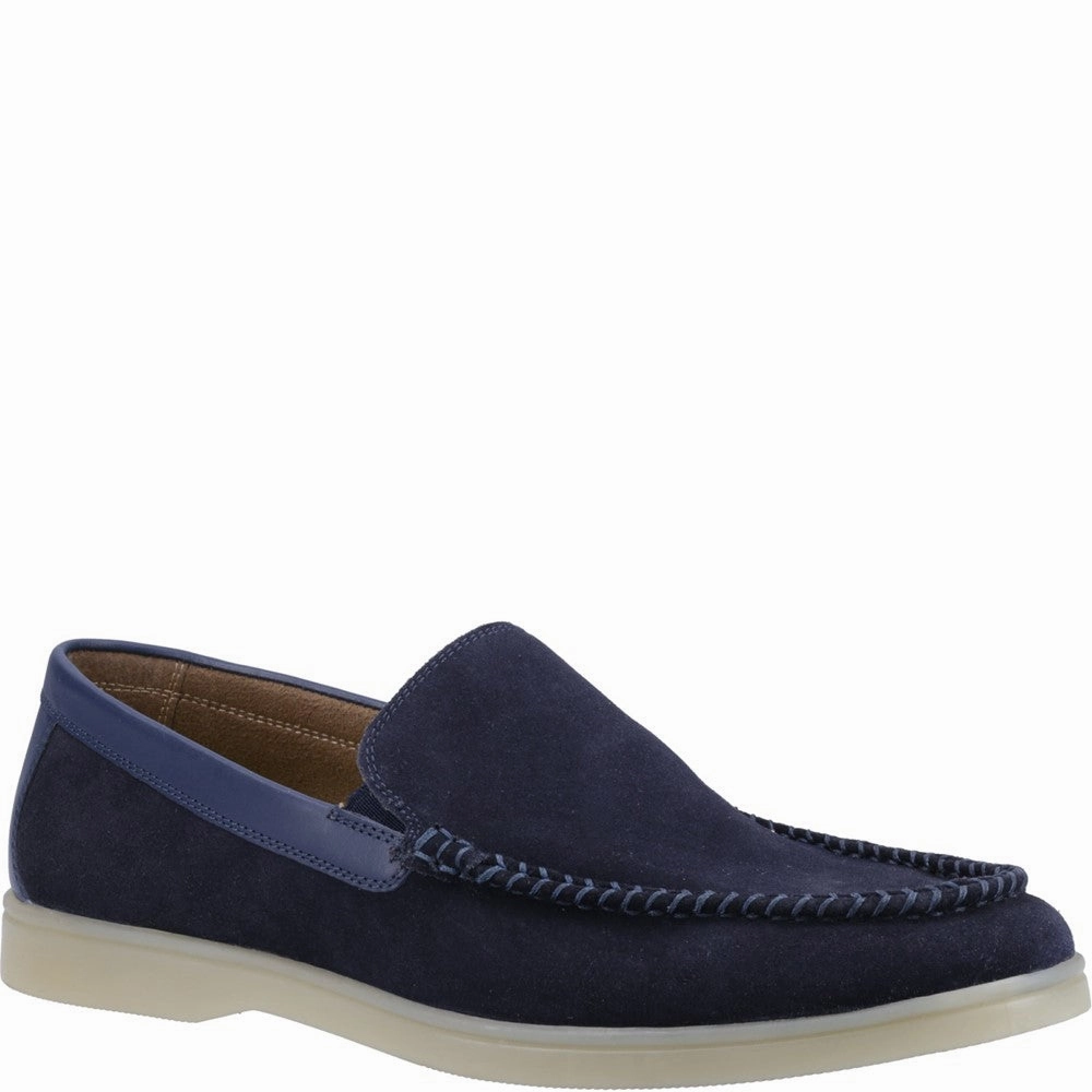 For Travel  Great Walking Navy Leon Slip On Shoes