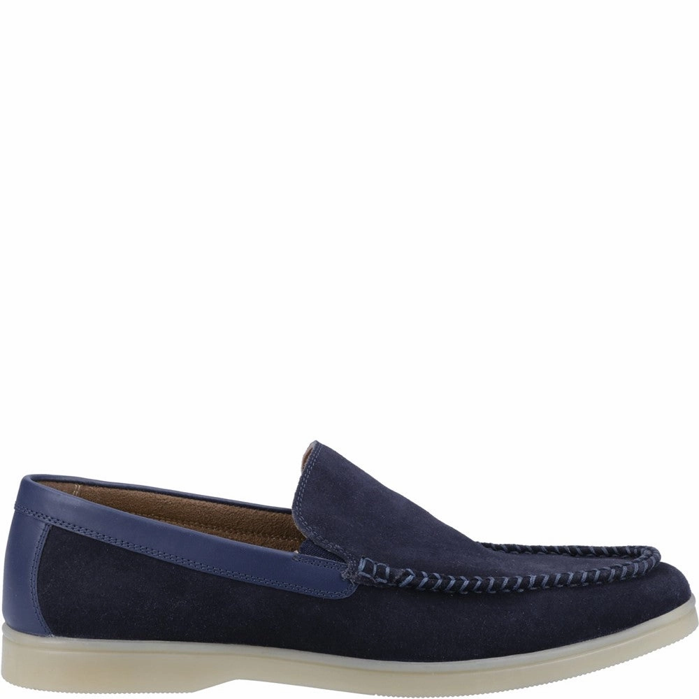 Most Recommended Walking Shoes Navy Leon Slip On Shoes