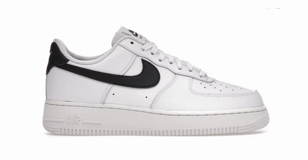Nike Air Force 1 Low '07 White Black Sail (W) Nike Shoes Neon Pink