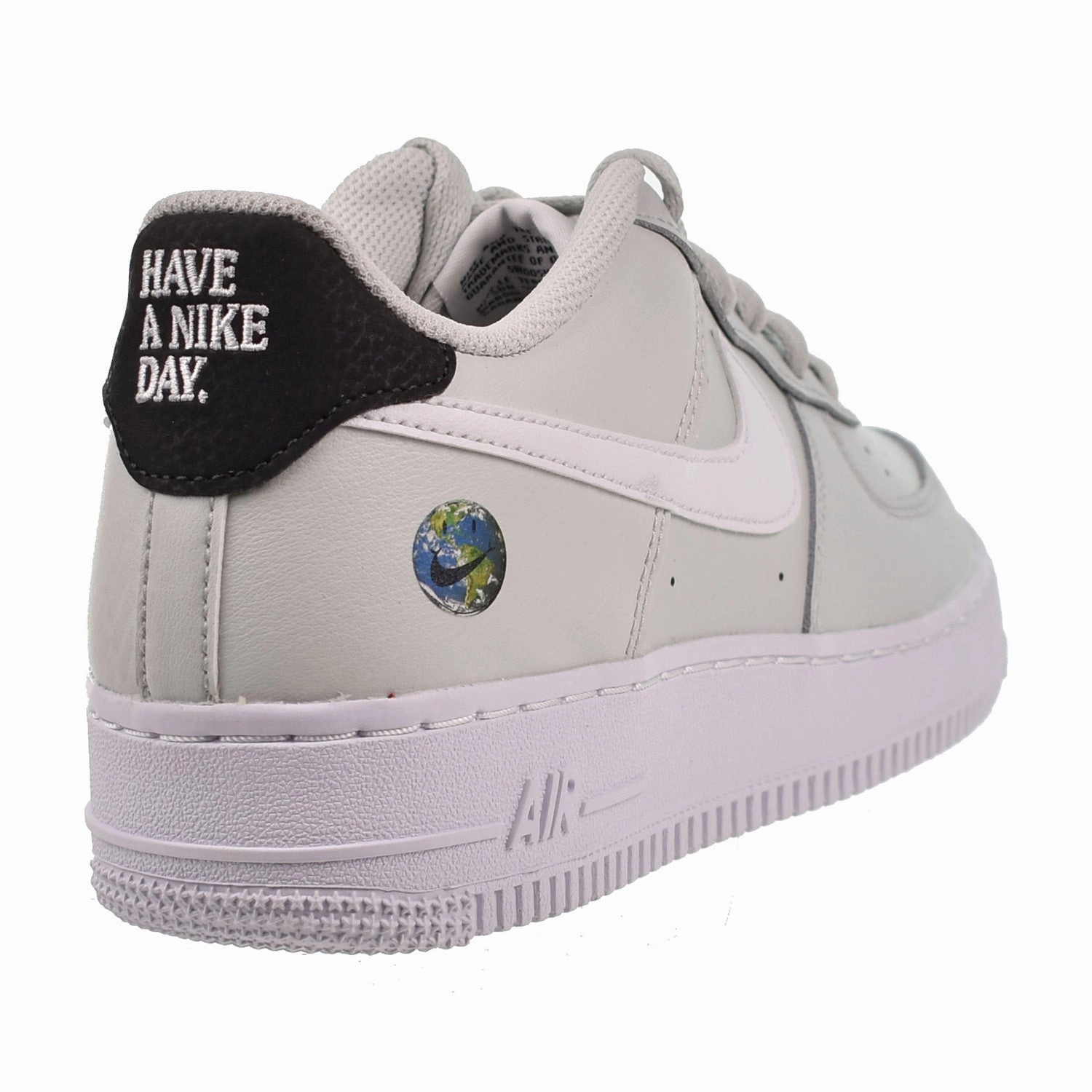 Nike Slip On Gym Shoes Nike Air Force 1 Low LV8 "Have a Nike Day Earth"(GS) Big Kids' Shoes Photon Dust