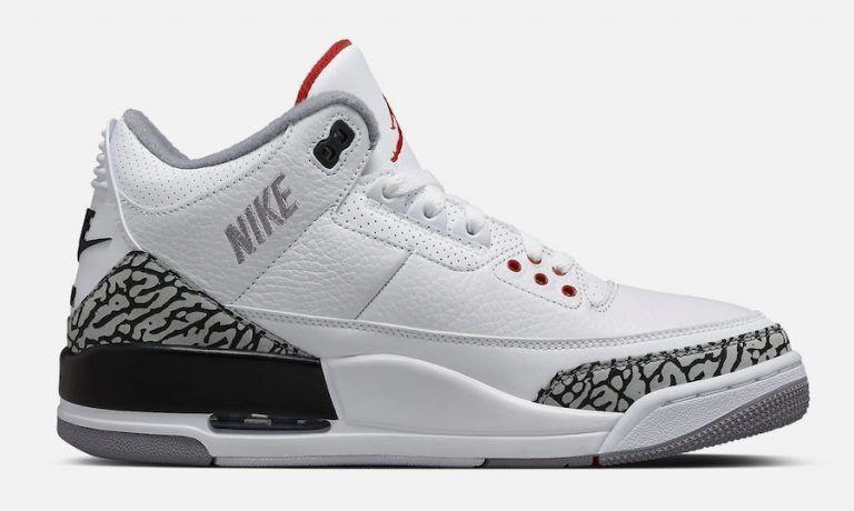 Nike Air Jordan 3 Retro Katrina White Cement Back Red Men Shoes Sale Nike Lebron Witness Basketball Shoes