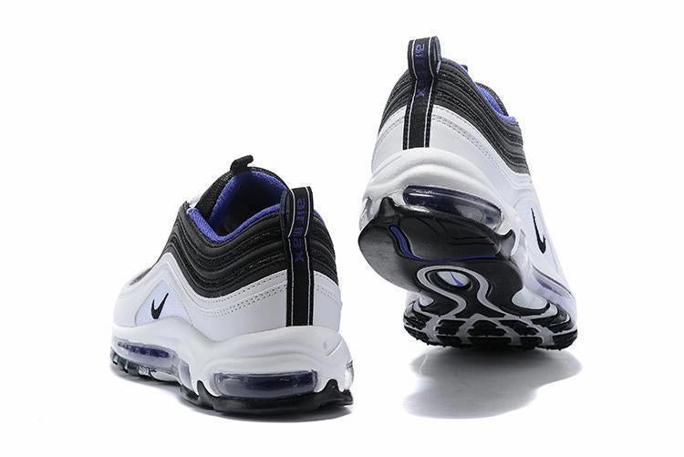 Nike Air Max 97 Black White Blue Shoes Sale Size US 7, 8, 8.5, 9, 10, 11 Nike Air Max Solo Shoes