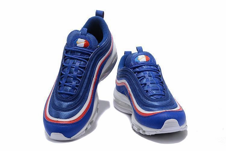 Kendrick Lamar Shoes Nike Nike Air Max 97 Blue White Italia Shoes Sale Men Size US 7, 8, 8.5, 9, 10, 11