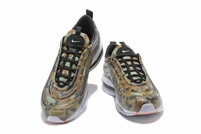 Youth Basketball Shoes Nike Nike Air Max 97 Camouplage Coffe Green Shoes Sale Size US 7, 8, 8.5, 9, 10, 11