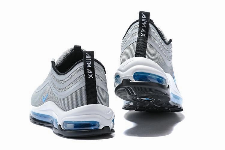 Nike Air Max 97 Ultra 17 Silve Grey Blue White Men Shoes Sale Size US 7, 8, 8.5, 9, 10, 11 Golden Nike Shoes