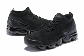 Nike Air Vapormax Plus Running Shoes Nike Air Vapormax Flyknit 2 All Black 2019 Shoes Sneakers Men Sale Size US 7, 8, 8.5, 9, 10, 11