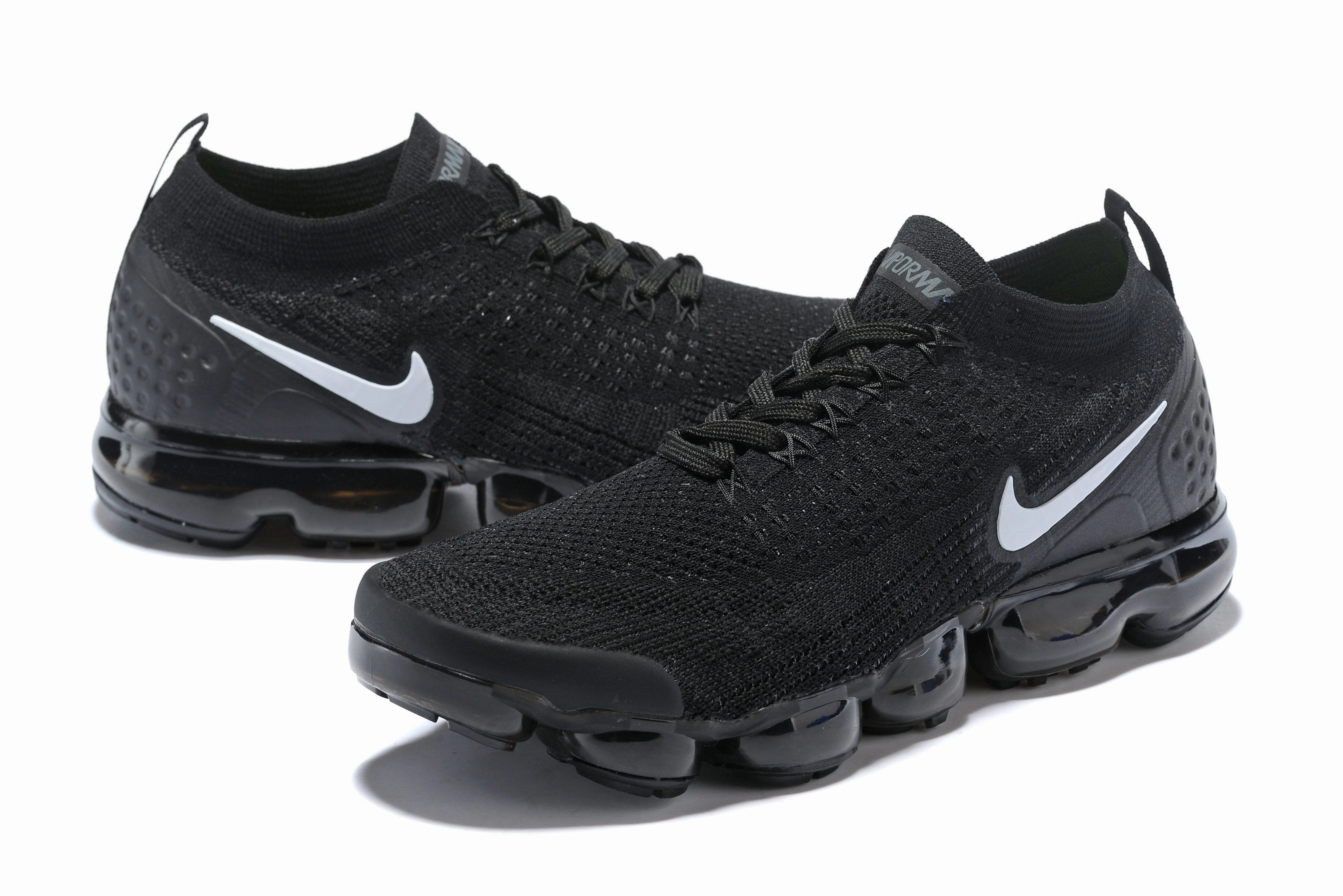 Nike Air Vapormax Flyknit 2 All Black Shoes Sneakers Men Sale Size US 7, 8, 8.5, 9, 10, 11 Shoes Nike And Jordan