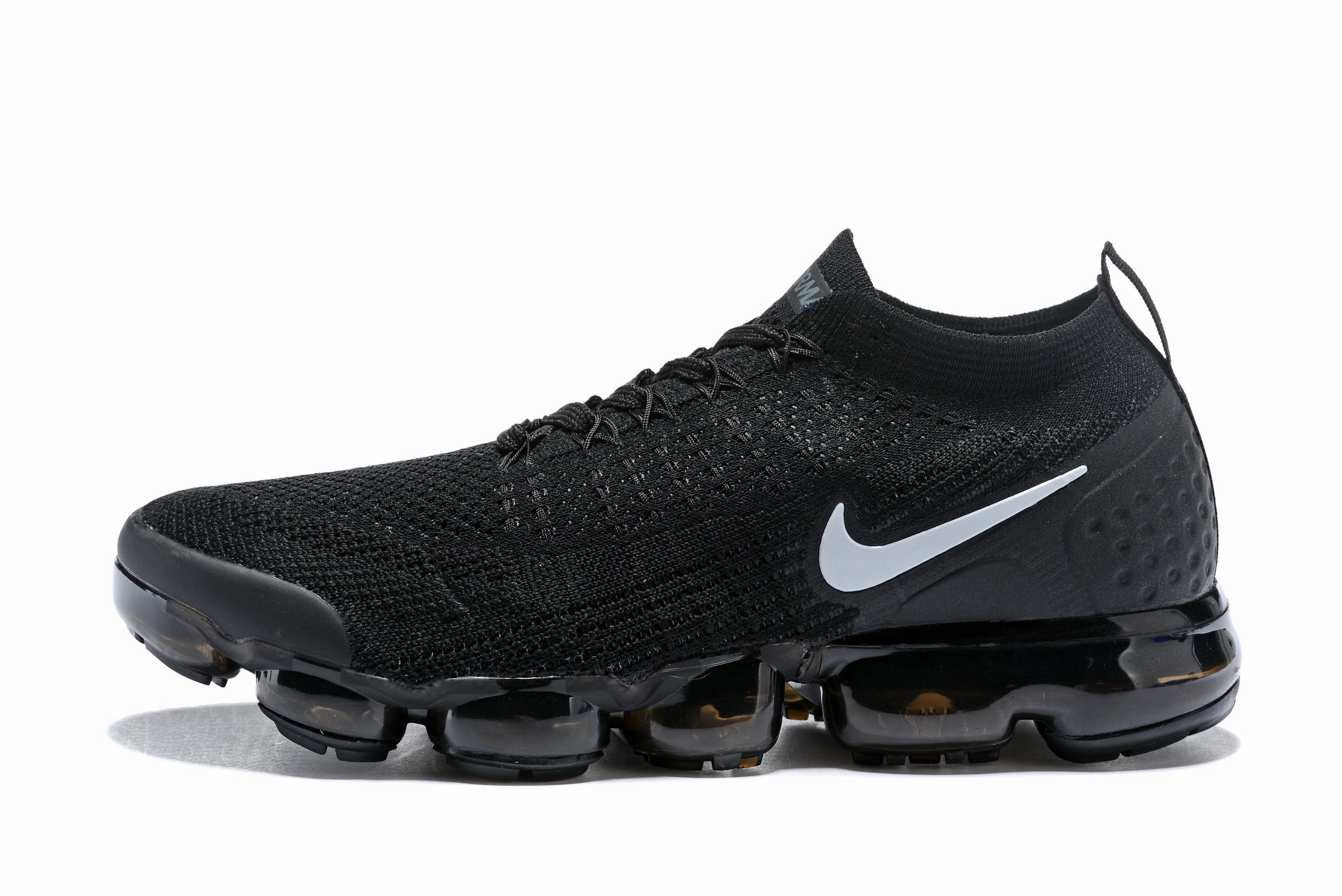 Blue Lock Nike Shoes Nike Air Vapormax Flyknit 2 All Black Shoes Sneakers Men Sale Size US 7, 8, 8.5, 9, 10, 11