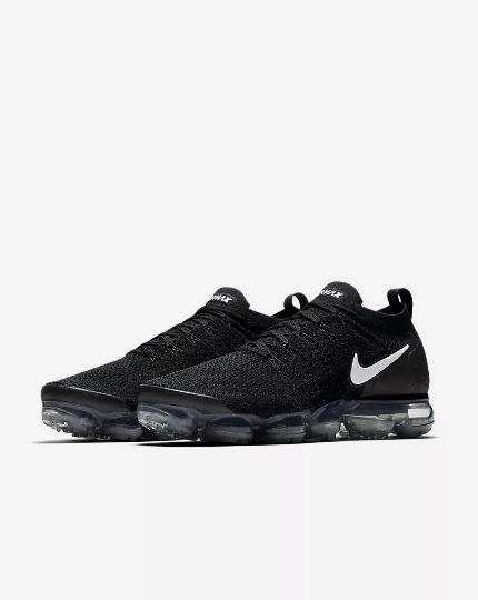 Best Nike Air Max Shoes Nike Air Vapormax Flyknit 2 Black Shoes Sneakers Men Sale Size US 7, 8, 8.5, 9, 10, 11