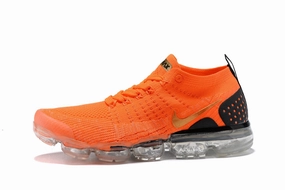 Nike Air Vapormax Flyknit 2 Orange Black Shoes Sneakers Men Sale Size US 7, 8, 8.5, 9, 10, 11 Nike Flight Jordan Shoes