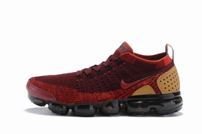 Nike Pearl Shoes Nike Air Vapormax Flyknit 2 Red Brown Shoes Sneakers Men Sale Size US 7, 8, 8.5, 9, 10, 11