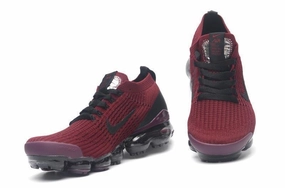 Best Nike Shoe Nike Air Vapormax Flyknit 3 Bordeaux Black Shoes Sneakers Men Sale Size US 7, 8, 8.5, 9, 10, 11