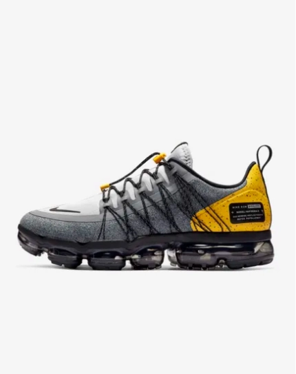 Walking Shoes Nike Air Vapormax Run Utility &quot;Grey Amarillo&quot; Shoes Sneakers Men Sale Size US 7, 8, 8.5, 9, 10, 11