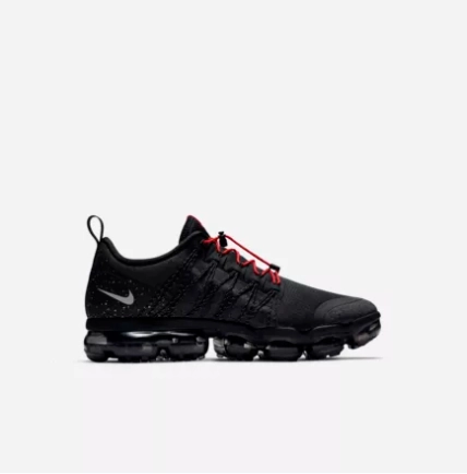 Nike Air Vapormax Run Utility Black Red Shoes Sneakers Men Sale Size US 7, 8, 8.5, 9, 10, 11 Vintage Nike Hiking Shoes