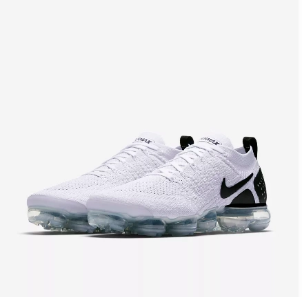 Nike Winter Running Shoes Nike Air Vapormax Flyknit 2 &quot;Reverse Orca&quot; Shoes Sneakers Men Sale Size US 7, 8, 8.5, 9, 10, 11