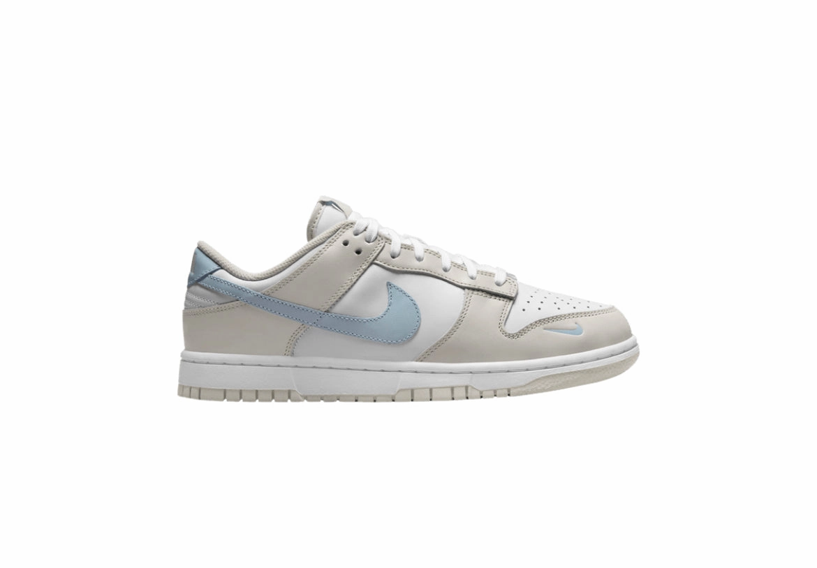 Nike Dunk Low Light Bone Armory Blue (Womens) Nike Run Shoes