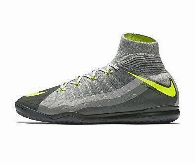 Nike HypervenomX Proximo II DF IC Soccer Shoes Black Volt Dark Grey Nike Reina Easyon Shoes