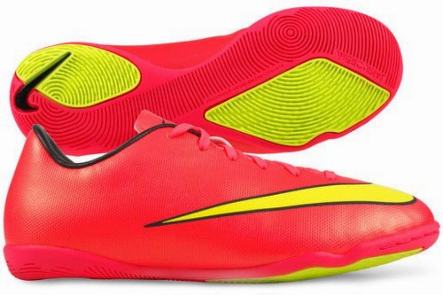 Nike JR Mercurial Victory V IC Youth Indoor Soccer Shoes - Hyper Punch/Volt Nike Agassi Tennis Shoes