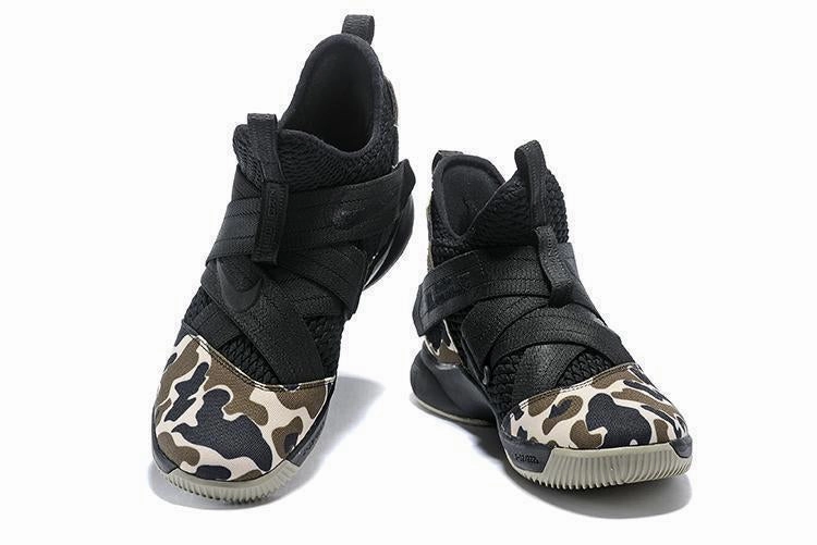 Nike Lebron Soldier XII 12 SFG EP Camo Black Men Shoes Sale Size US7,8,8.5,9,10,11,12 Nike Slip Proof Work Shoes