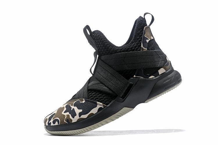 Nike Lebron Soldier XII 12 SFG EP Camo Black Men Shoes Sale Size US7,8,8.5,9,10,11,12 Nike The Glove Shoes