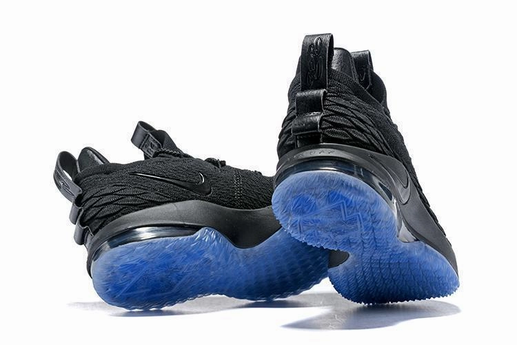 Nike Lebron XV 15 Low EP Black Blue Men Shoes Sale Size US7,8,8.5,9,10,11,12 Matching Nike Shoes
