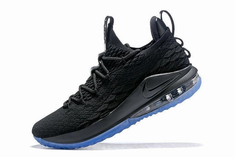 Nike Lebron XV 15 Low EP Black Blue Men Shoes Sale Size US7,8,8.5,9,10,11,12 Best Nike Casual Shoes