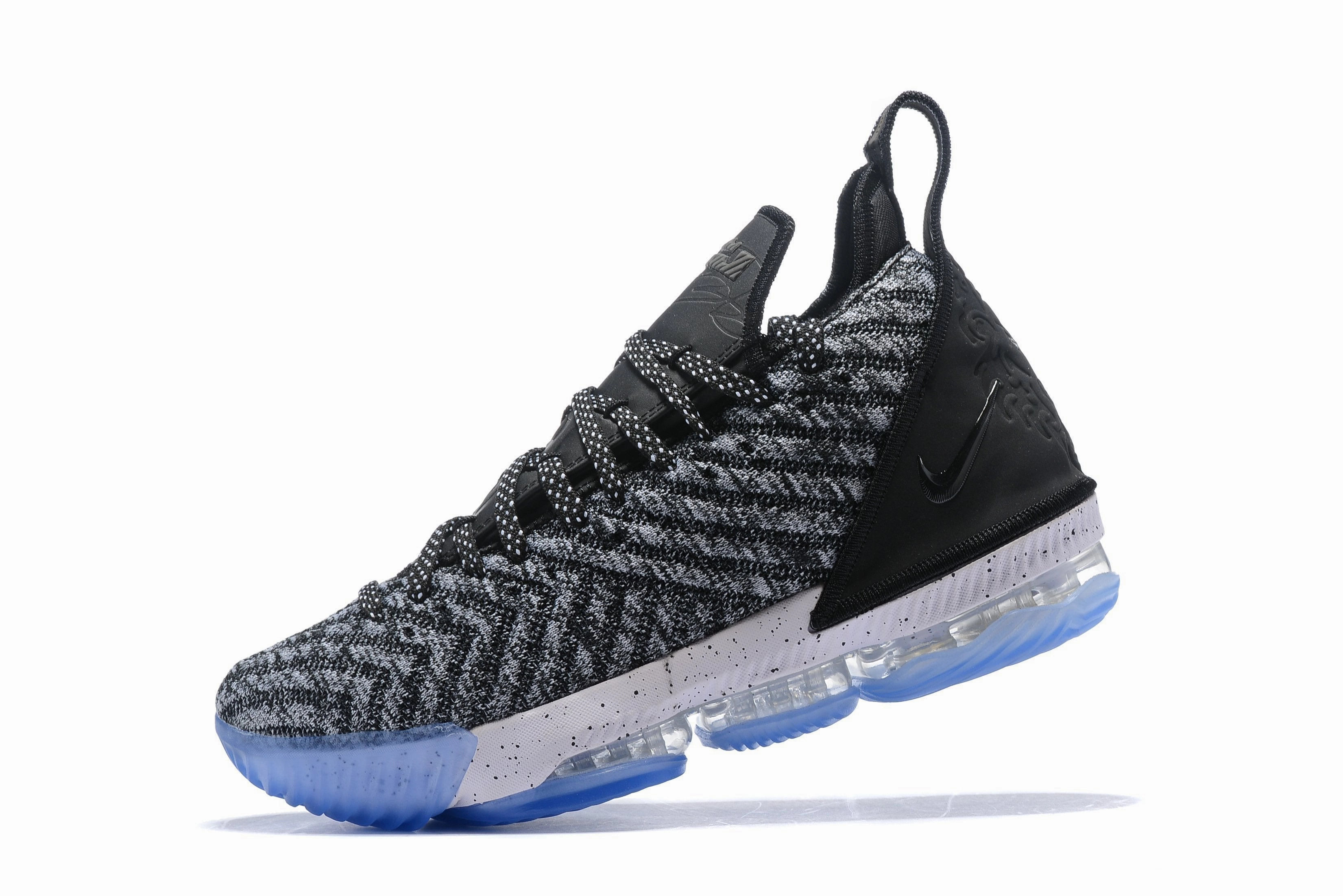 Nike Lebron XV 16 EP Grey Black White Men Shoes Sale Size US7,8,8.5,9,10,11,12 Nike Shoe Near Me