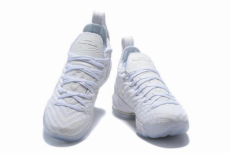 Nike Court Borough Mid Basketball Shoe Nike Lebron XV 16 EP Grey White Men Shoes Sale Size US7,8,8.5,9,10,11,12
