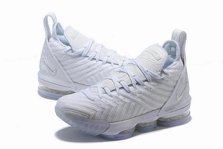 Nike Lebron XV 16 EP Grey White Men Shoes Sale Size US7,8,8.5,9,10,11,12 Volleyball Shoes