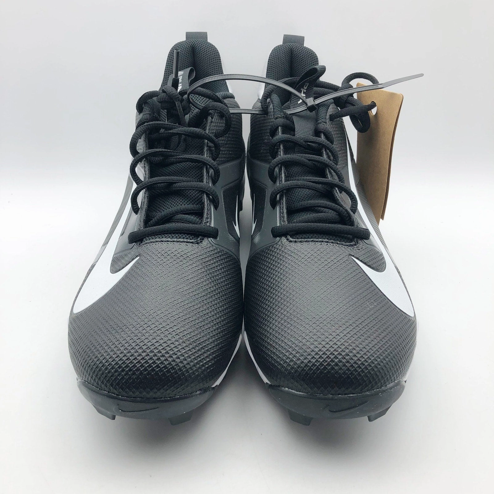 Nike Men's Alpha Menace 4 Shark Football Cleats Size 12 Black Grey White NWOB Air Maxes Nike Shoes