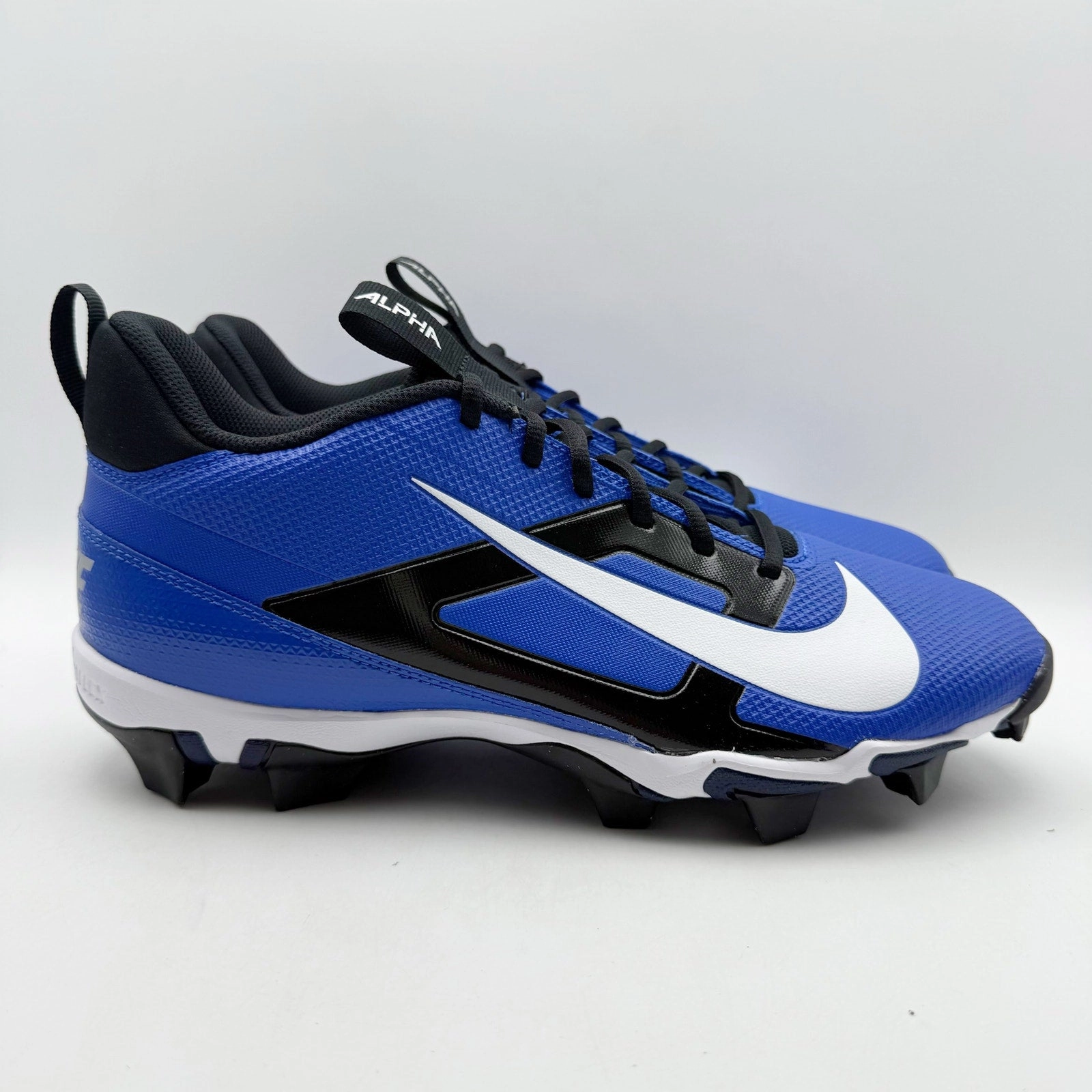 Nike Mens Alpha Menace 4 Shark Football Cleats US 11 Blue White NWOB Nike Air Max Lunar Shoes