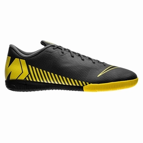 Nike Shoes Running Sale Nike Mercurial VaporX 12 Academy IC Indoor Soccer Shoes - Dark Grey/Yellow