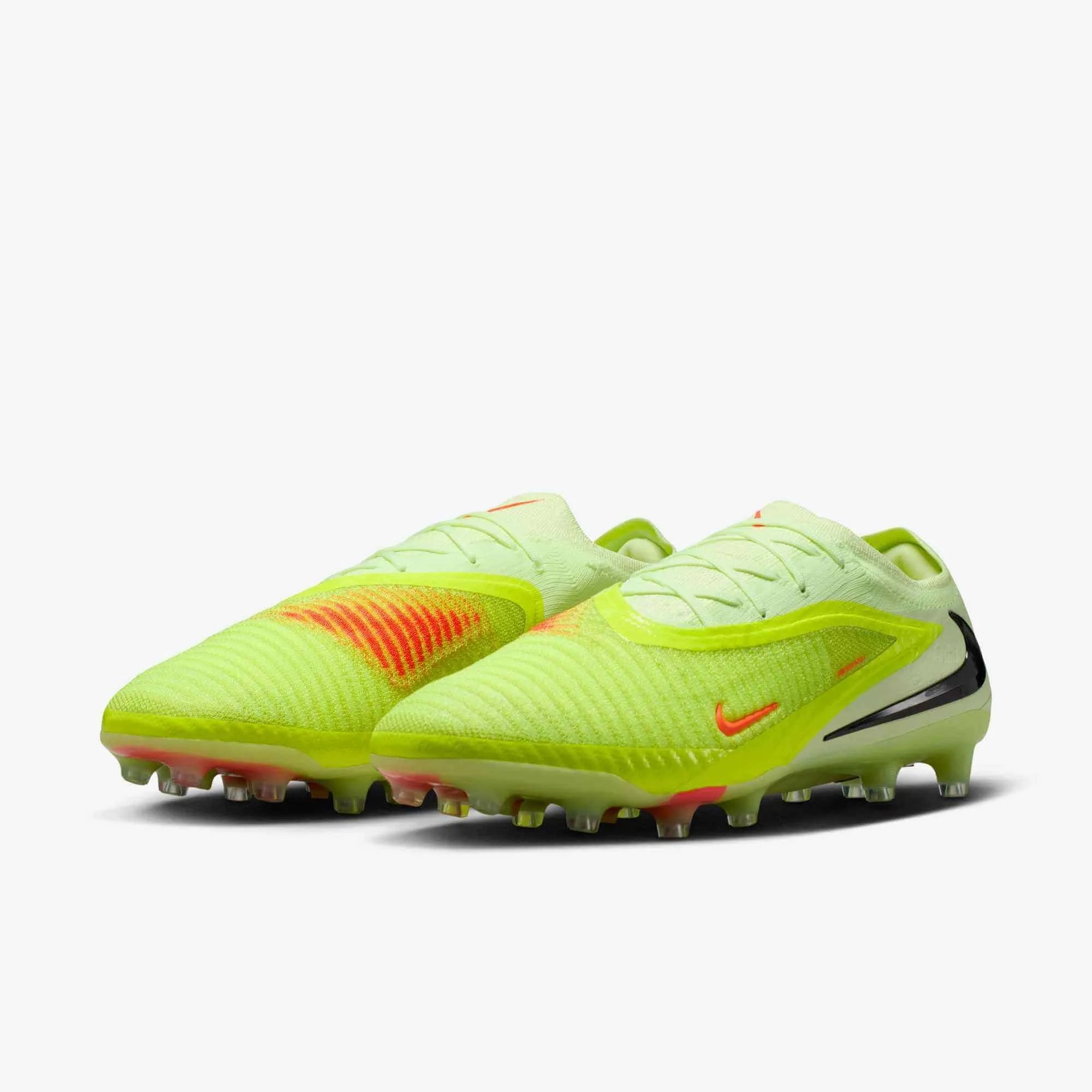 Nike Flyknit Racing Shoes Nike Phantom 6 Low Elite Artificial Grass Soccer Cleats - Max Voltage Pack (HO25)