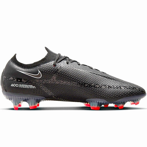 Nike Phantom GT2 Elite FG (Black/Dark Smoke Grey) 30 Dollar Soccer Cleats