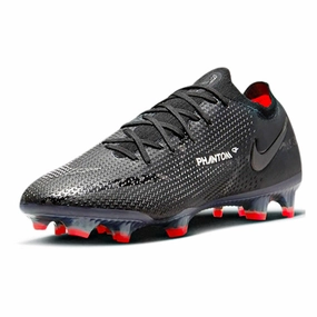 Cheap Wholesale Soccer Cleats Nike Phantom GT2 Elite FG (Black/Dark Smoke Grey)