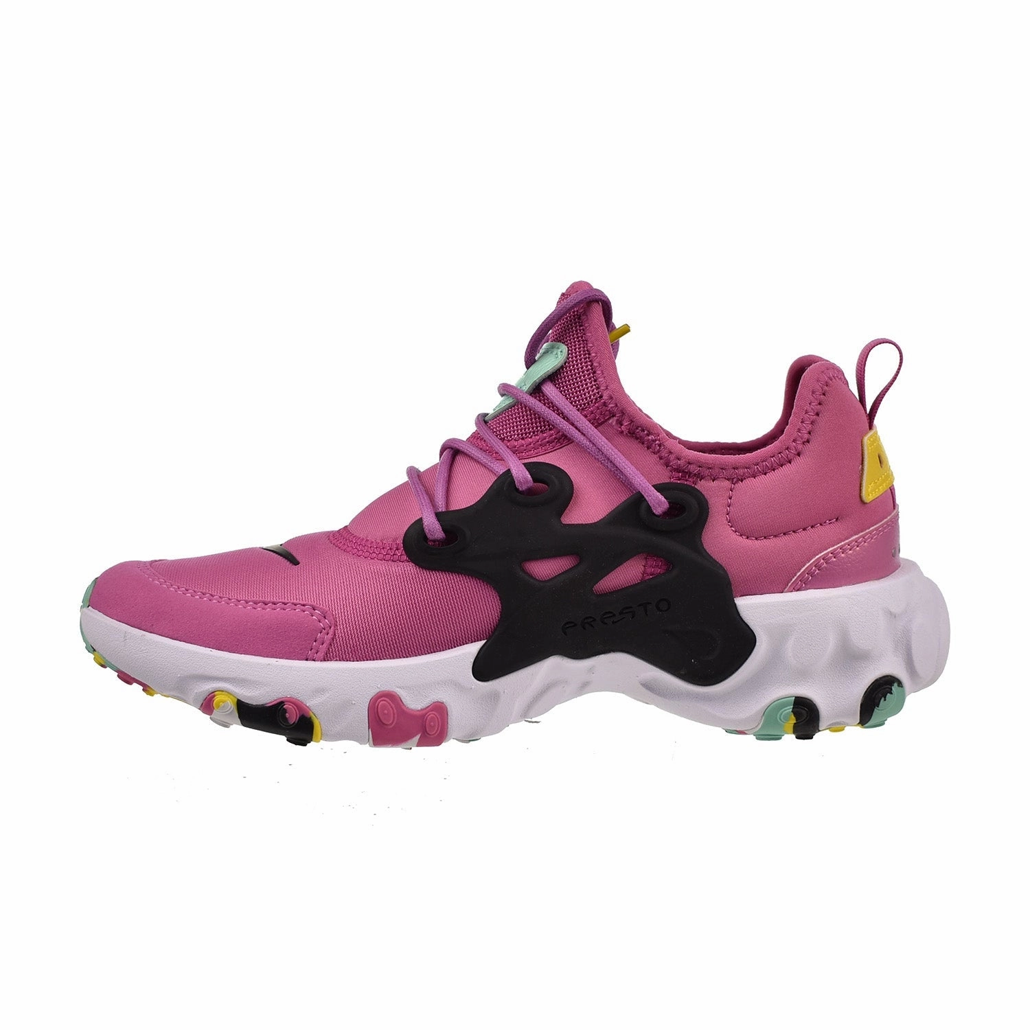 Nike React Presto MC (GS) Big Kids' Shoes Cosmic Fuchsia-Camo Nike Air Max Basketball Shoes