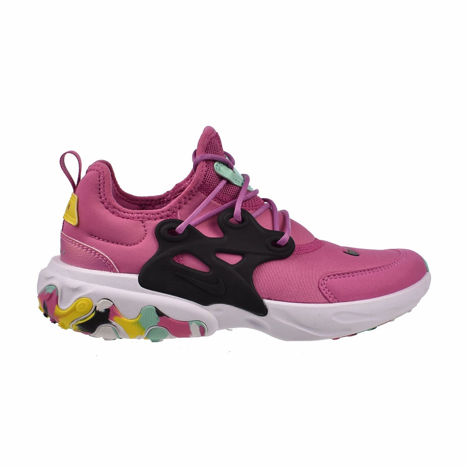 Nike Sport Shoe Nike React Presto MC (GS) Big Kids' Shoes Cosmic Fuchsia-Camo