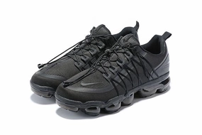Nike Air Vapormax Run Utility All Black Shoes Sneakers Men Sale Size US 7, 8, 8.5, 9, 10, 11 Nike Walking Shoes Wide Width