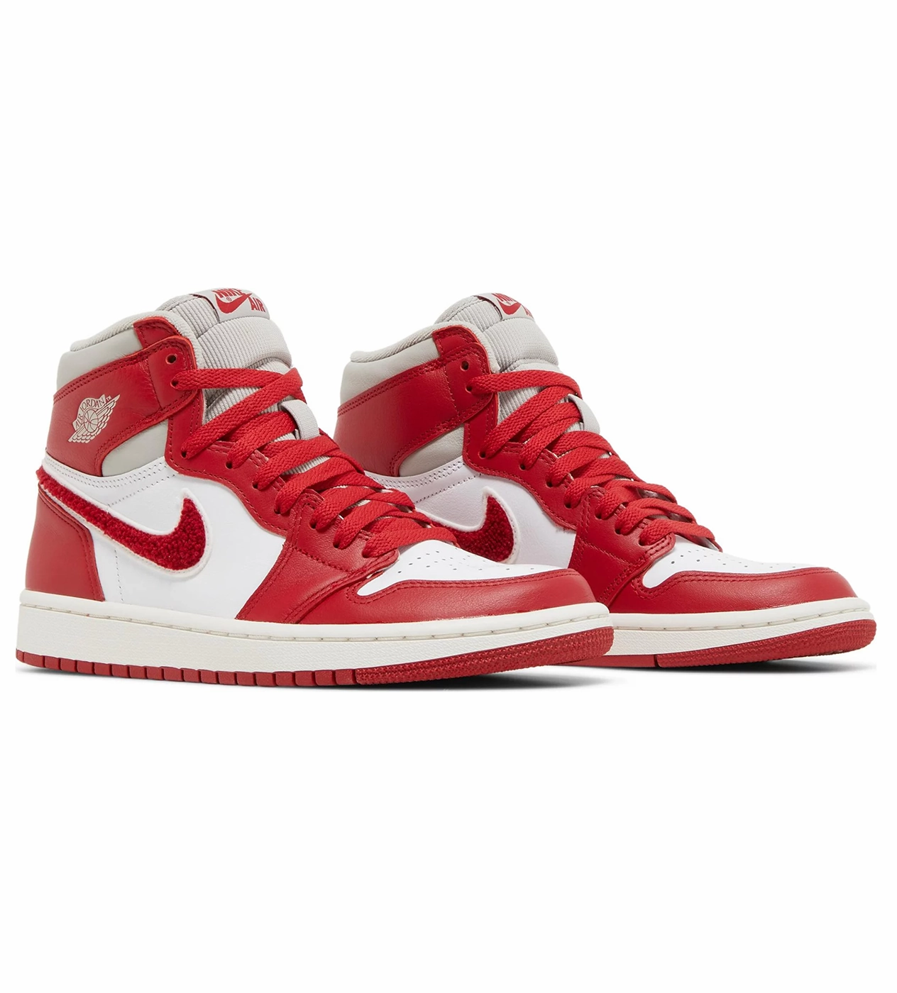 Nike Velcro Shoes Air Jordan 1 Retro 'Varsity Red'