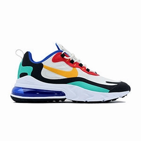 Nike Air Max 270 React Marathon Running Shoes/Sneakers Nike White Shoes