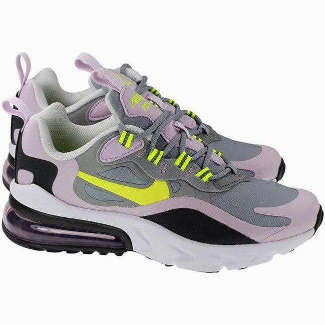 Nike Sb Shoes High Top Nike Shoes Juniors Air Max 270 React Particle Grey Lemon Venom